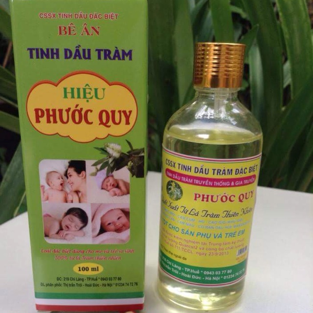 Tinh Dầu Tràm Huế Cho Trẻ Em