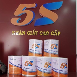 Giấy ăn đa năng 5s cuộn 1kg 600 tờ