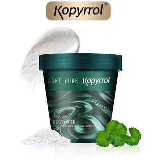 Tẩy tế bào chết da đầu KOPYRROL tinh chất muối biển phục hồi tóc hư tổn 200g