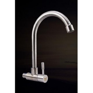 Vòi chậu rửa chén lạnh sus 304