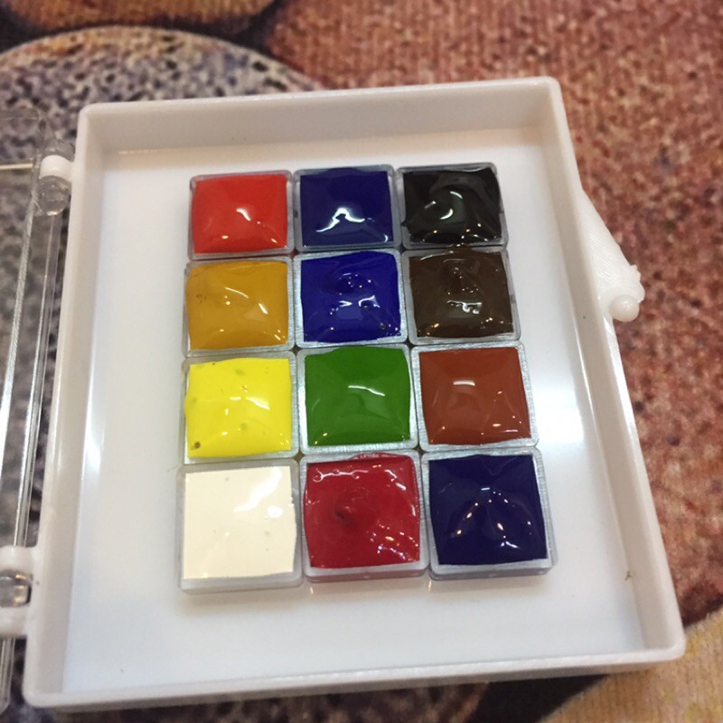 [Michi Art Store] [Quà tặng] Màu nước Pebeo Watercolour 12 màu
