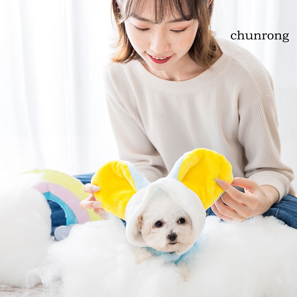 Áo Hoodie Có Nón Trùm Họa Tiết Hoạt Hình Dễ Thương Dành Cho Thú Cưng