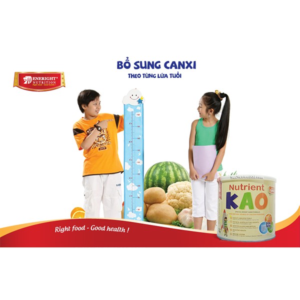 [Mã MKBC25 giảm 80K đơn 1Tr] Combo 2 Lon Sữa Nutrient Kao 700g [Date mới nhất]