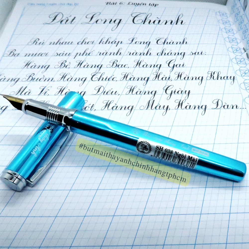 Bút mài thầy Ánh SH038 luyện chữ đẹp thanh đậm cơ bản