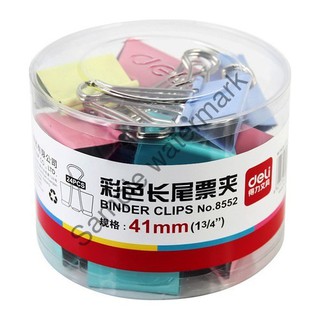 Kẹp bướm deli 41mm 8552