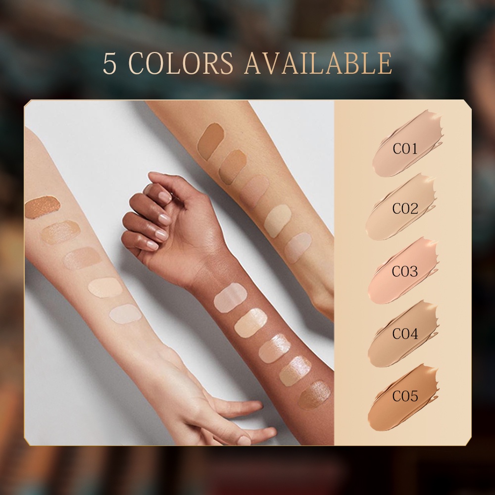 CATKIN Phấn nước kem nền che khuyết điểm tự nhiên kèm lõi dự phòng hiệu quả  phấn nước trang điểm 24g