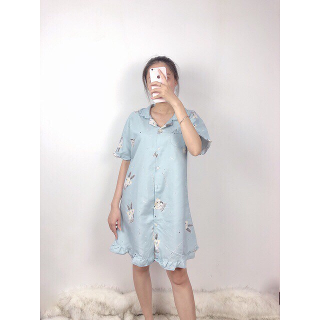 Váy ngủ pijama nopi shop | BigBuy360 - bigbuy360.vn