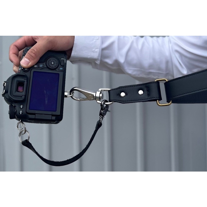 Dây Đeo Máy Ảnh Thao Tác Nhanh - Da Bò Nhập Khẩu