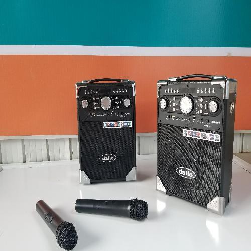 Loa kéo hát karaoke Daile S8 tặng kèm mic