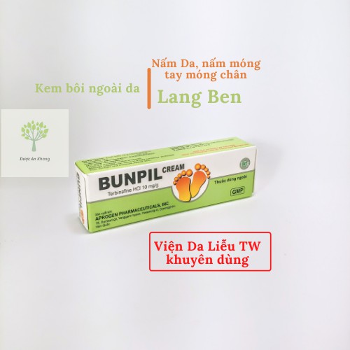 Kem bôi da BUNPIL Cream 10mg