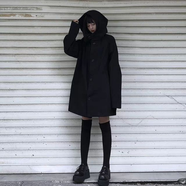 Áo khoác ulzzang có mỹ dáng dài 2019 Áo khoác unisex 2019