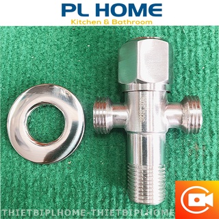 [INOX 304] Van T cầu inox dùng chia nước vòi xịt vệ sinh và bồn cầu