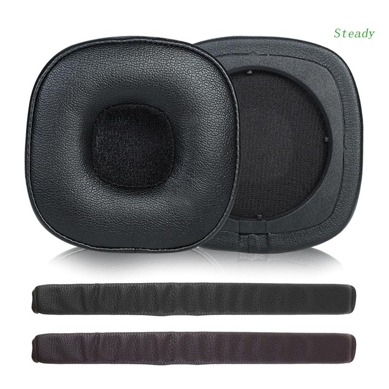 Cặp Mút Đệm Bọc Da PU Thay Thế Cho Tai Nghe Chụp Tai Marshall Major 4