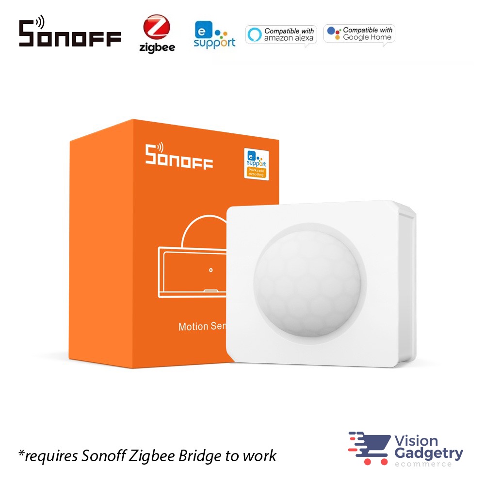 Cảm biến chuyển động Wifi Sonoff SNZB-03 Báo động Cảm biến chuyển động Văn phòng Văn phòng Kích hoạt chuyển động Cảnh báo không dây Góc rộng ❤TOP❤