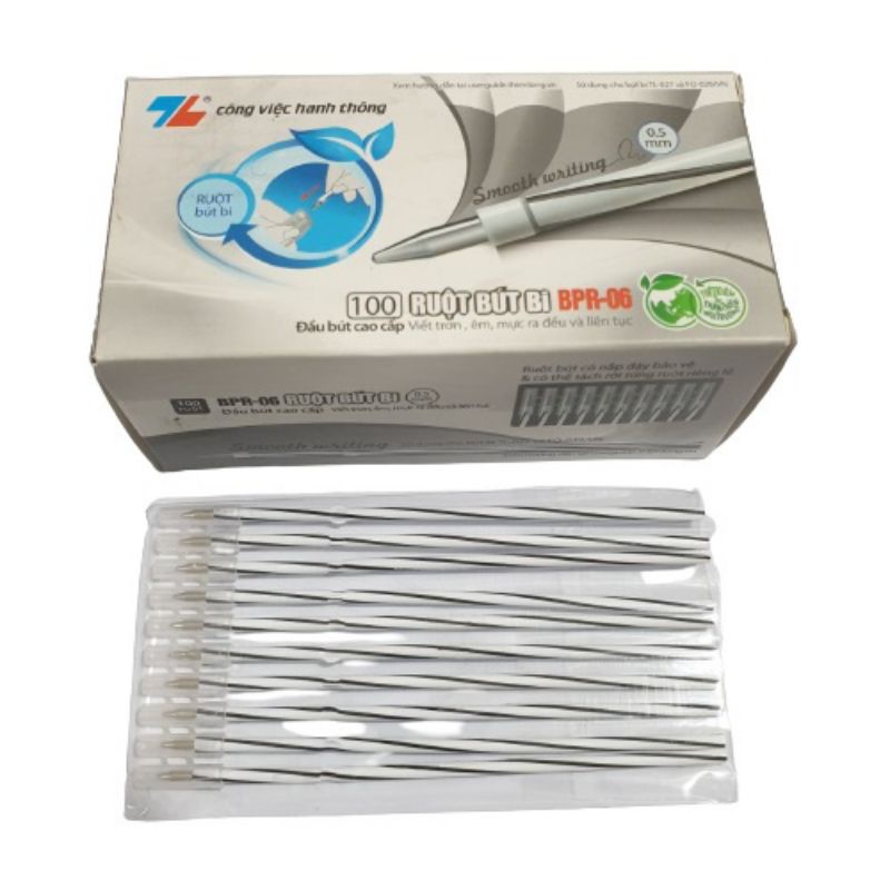 Ruột bút bi nét nhỏ  sét 10 cái