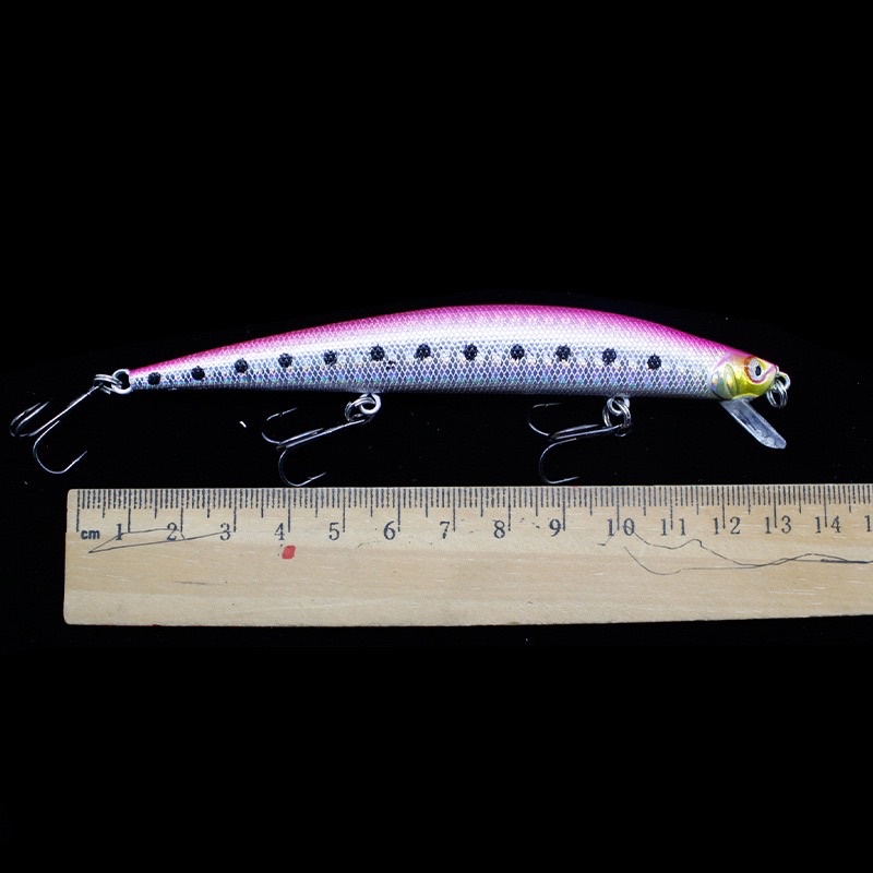 Mồi cá giả chuyên chẽm,măng săn hàng 13cm(13g)