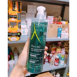 Sữa rửa mặt ADerma Gel Moussant Purifiant Phys-Ac