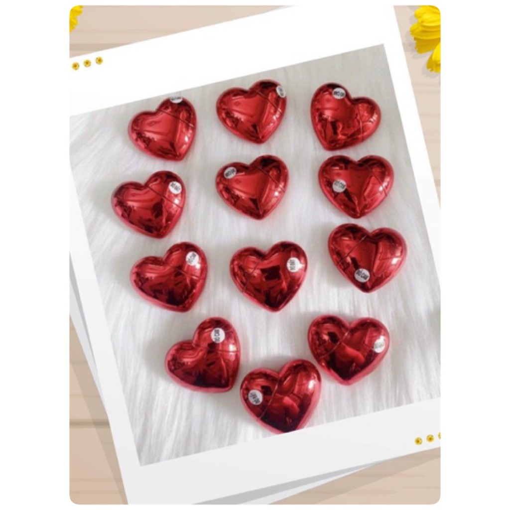 💚SON KEM SIÊU LÌ 💚  HÌNH TRÁI TIM MÀU ĐỎ CỰC HOT 💚 MÀU ĐỎ ĐẤT và ĐỎ CAM 💚 | Thế Giới Skin Care