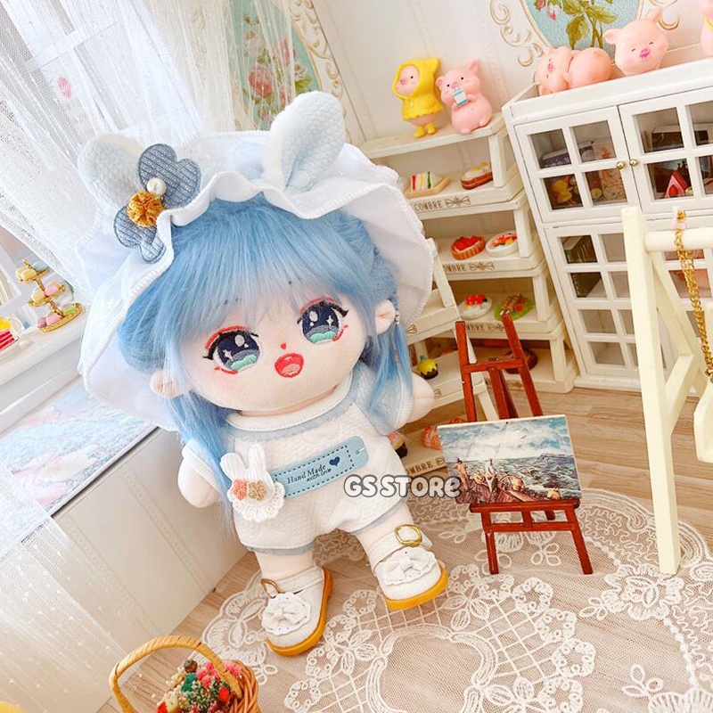 Set Quần Áo Mùa Đông Cho Búp Bê Dài 20cm