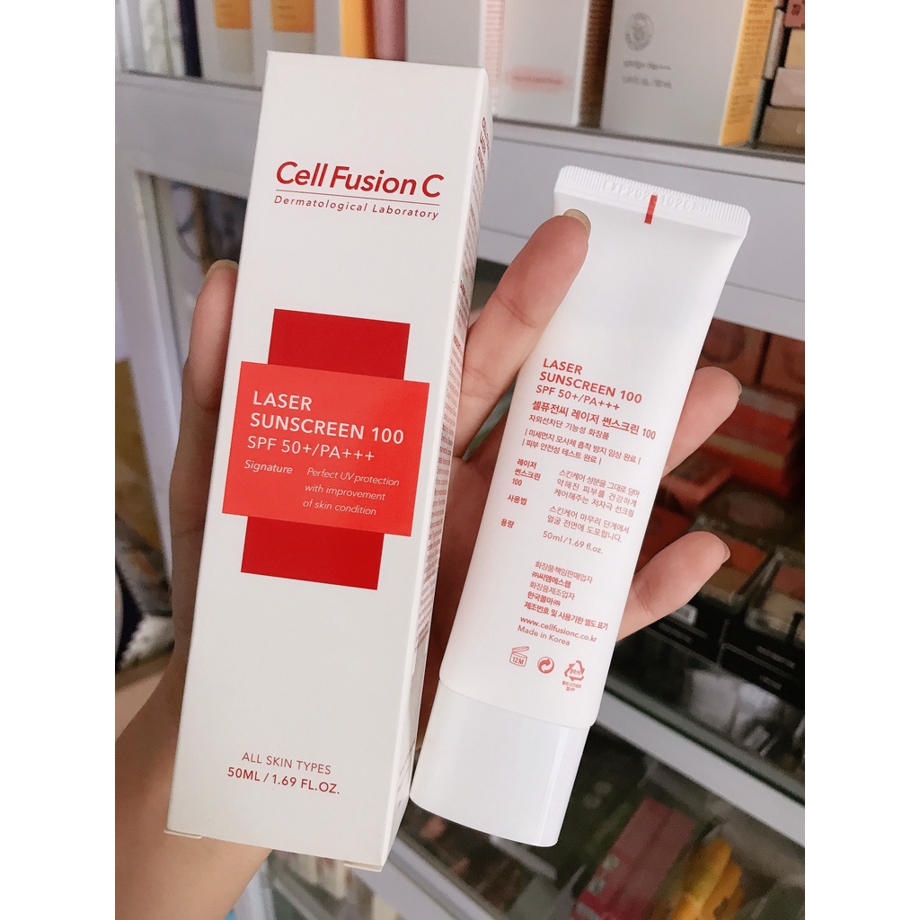 Kem chống nắng Cell Fusion C Laser Sunscreen 100 SPF50+ PA+++