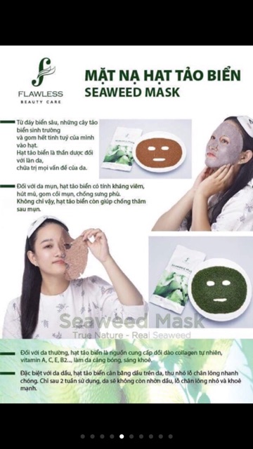 🌱 MẶT NẠ TẢO BIỂN FLAWLESS