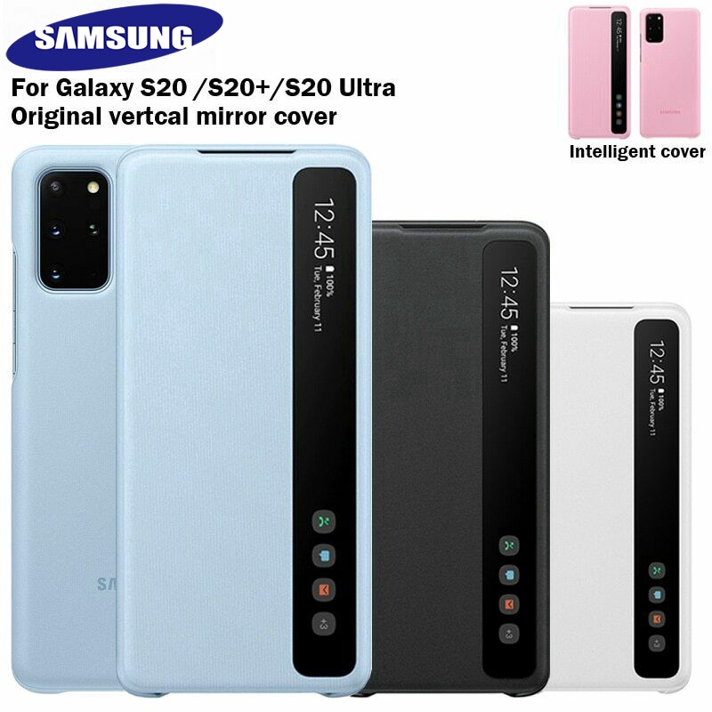 Bao Da Tráng Gương Thời Trang Cho Samsung S20 S20 + Plus S20 Ultra 5g