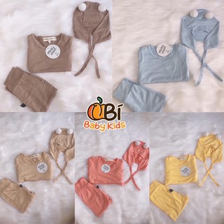 Set thun lạnh + mũ cục bông