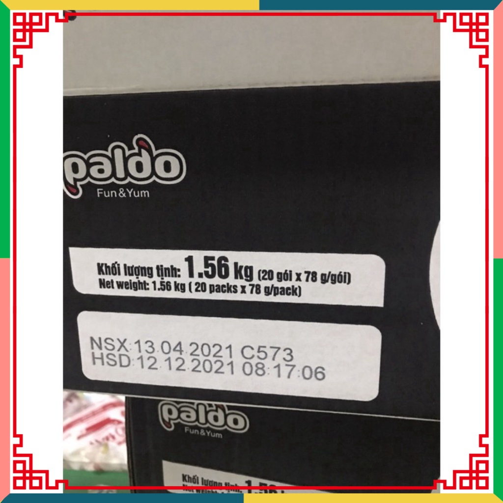 Mì Tương Đen Koreno Úp 4 Phút Gói 78g