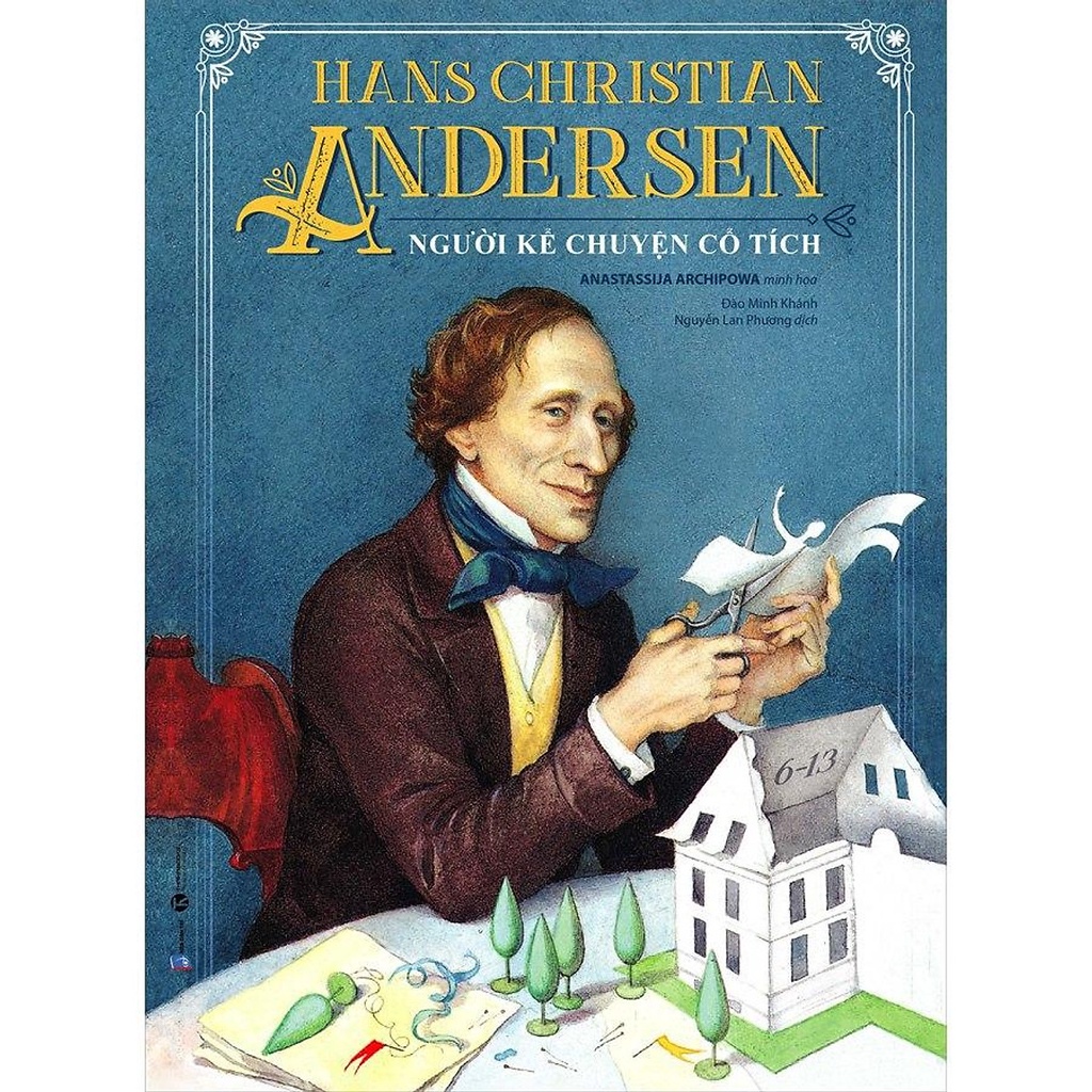 Sách - Hans Christian Andersen - Người kể chuyện cổ tích Tặng Bookmark