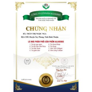 Trà ăn ngủ ngon Allherbs