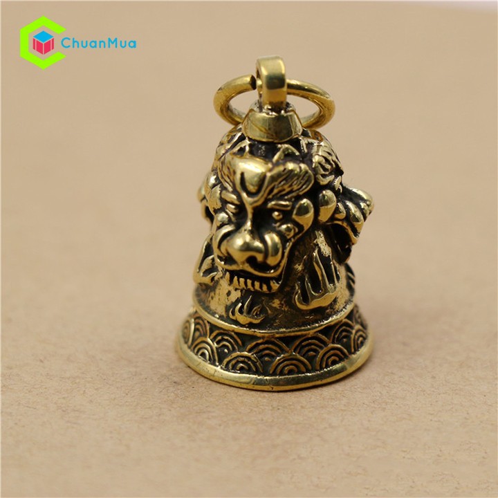 Móc khóa Chuông Tam Sư bằng đồng cao cấp