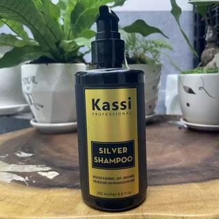 Dầu gội khử vàng cho tóc bạch kim Kassi Silver Shampoo 250ml