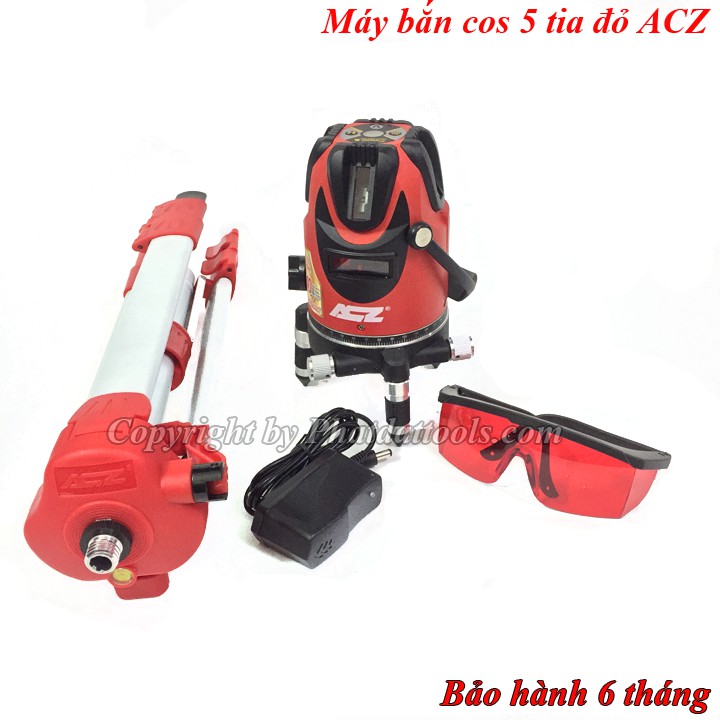 Máy bắn cos 5 tia đỏ ACZ-Máy cân mực-Bảo hành 6 tháng-Đầy đủ phụ kiện