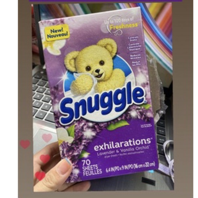 Giấy thơm Snuggle / Giấy thơm shop dùng