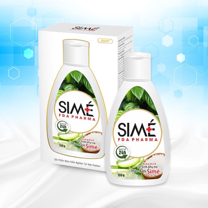 Dung dịch vệ sinh phụ nữ SIMÉ chai 100g
