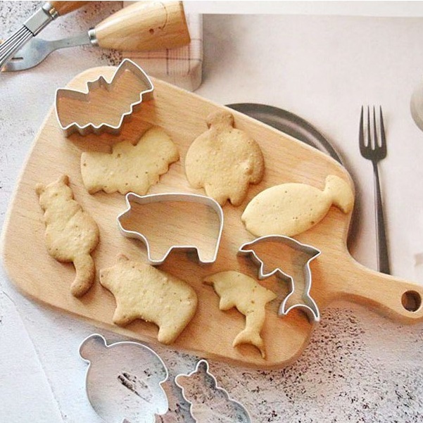Khuôn cutter, khuôn nhấn bánh quy, bánh cookies tạo hình ngộ nghĩnh