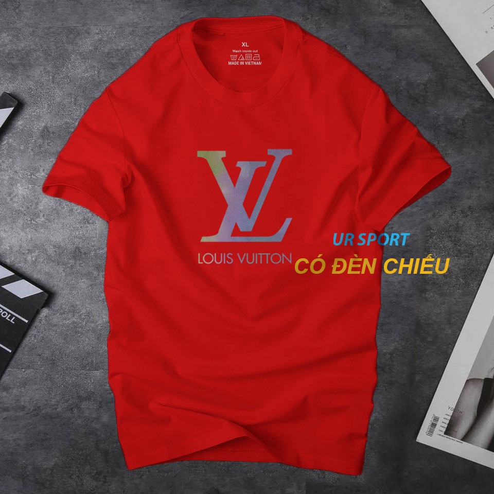Áo Thun Nam Cổ Tròn VL phản quang 7 màu , vải Cotton co giãn dày dặn phông trơn basic tay ngắn nhiều màu | ur sport