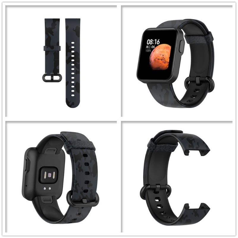 Dây đeo silicon nhiều màu cho đồng hồ thông minh Xiaomi Mi Watch Lite
