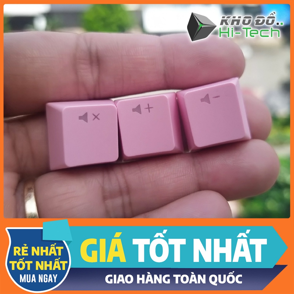 Nút keycap xuyên led PBT (lẻ) 💖 𝘍𝘳𝘦𝘦𝘴𝘩𝘪𝘱 💖 OEM profile, chất liệu PBT double shot cho bàn phím cơ lung linh huyền ảo