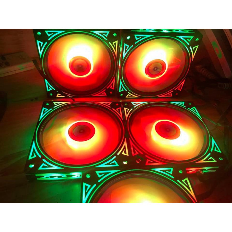 HOT - Bộ 5 quạt tản nhiệt CPU LED RGB (fan WM star-V2) | BigBuy360 - bigbuy360.vn
