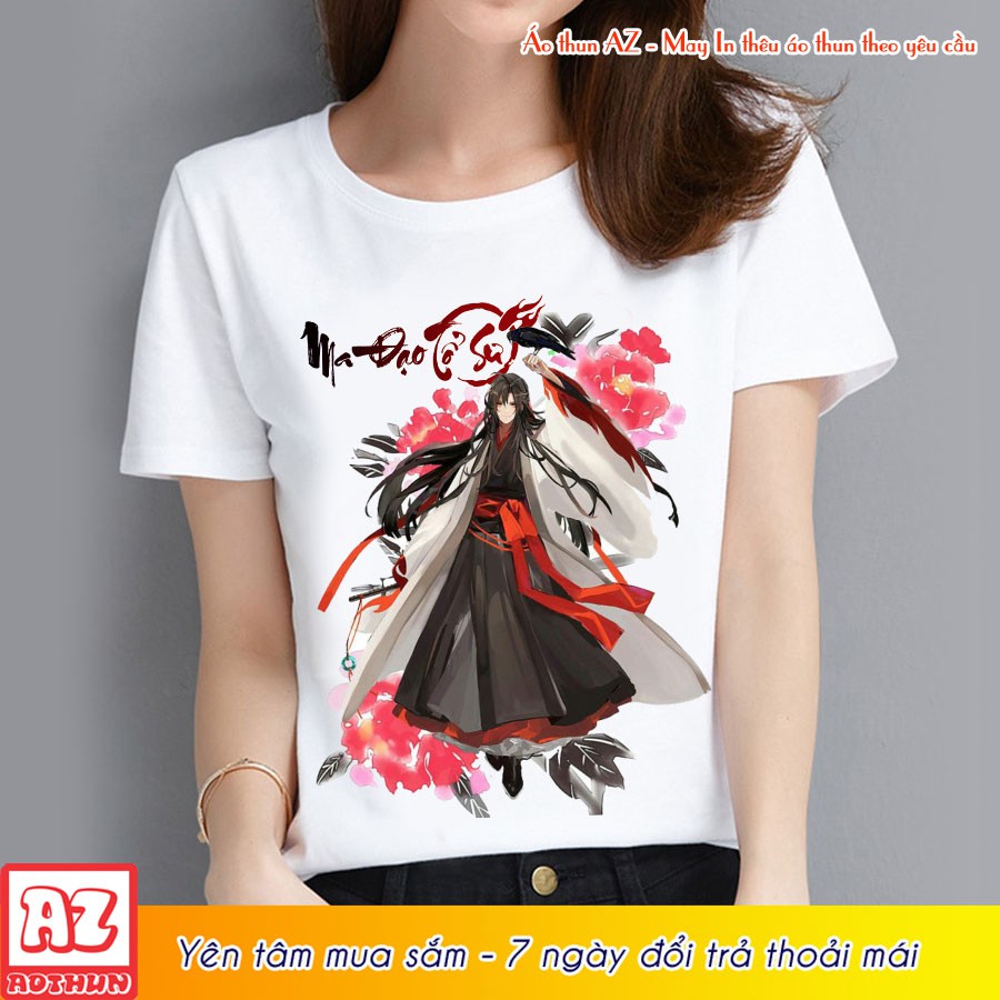 Áo phông Ma Đạo Tổ Sư Trần Tình Lệnh Chibi - Vải thun Cotton Thái M2723