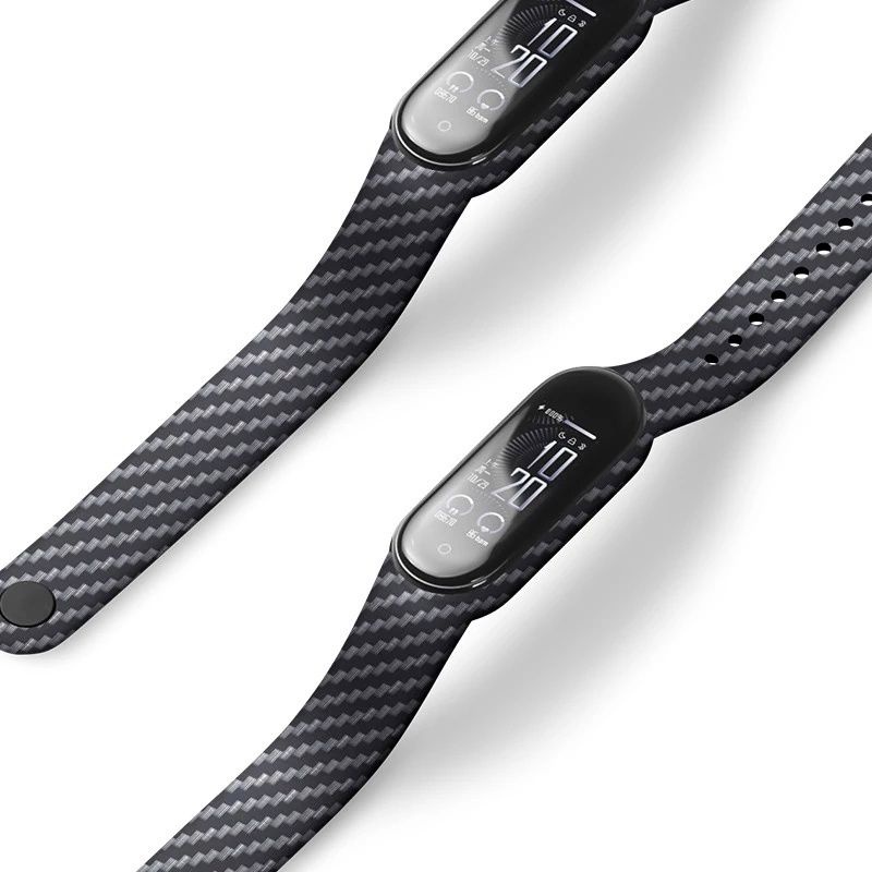 - Dây đeo thay thế carbon dành cho Xiaomi Miband 7/ Mi band 7