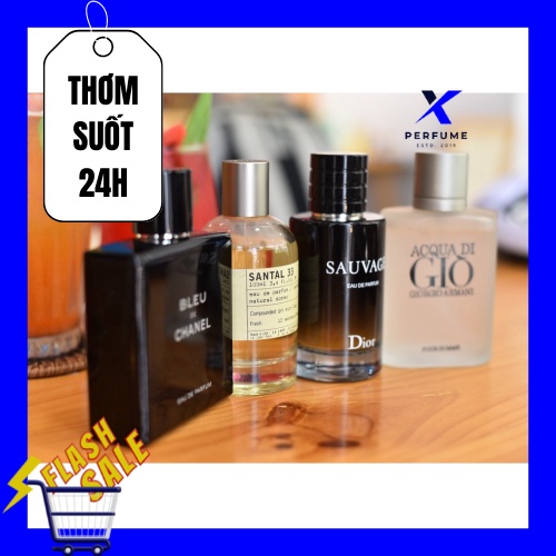 Nước hoa Nam 100 ml Sauvage, Bleu, Lelabo, Acqua di gio bán chạy, mùi thơm quyến rũ