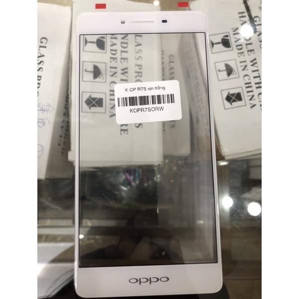 Kính Oppo R7S xịn trắng