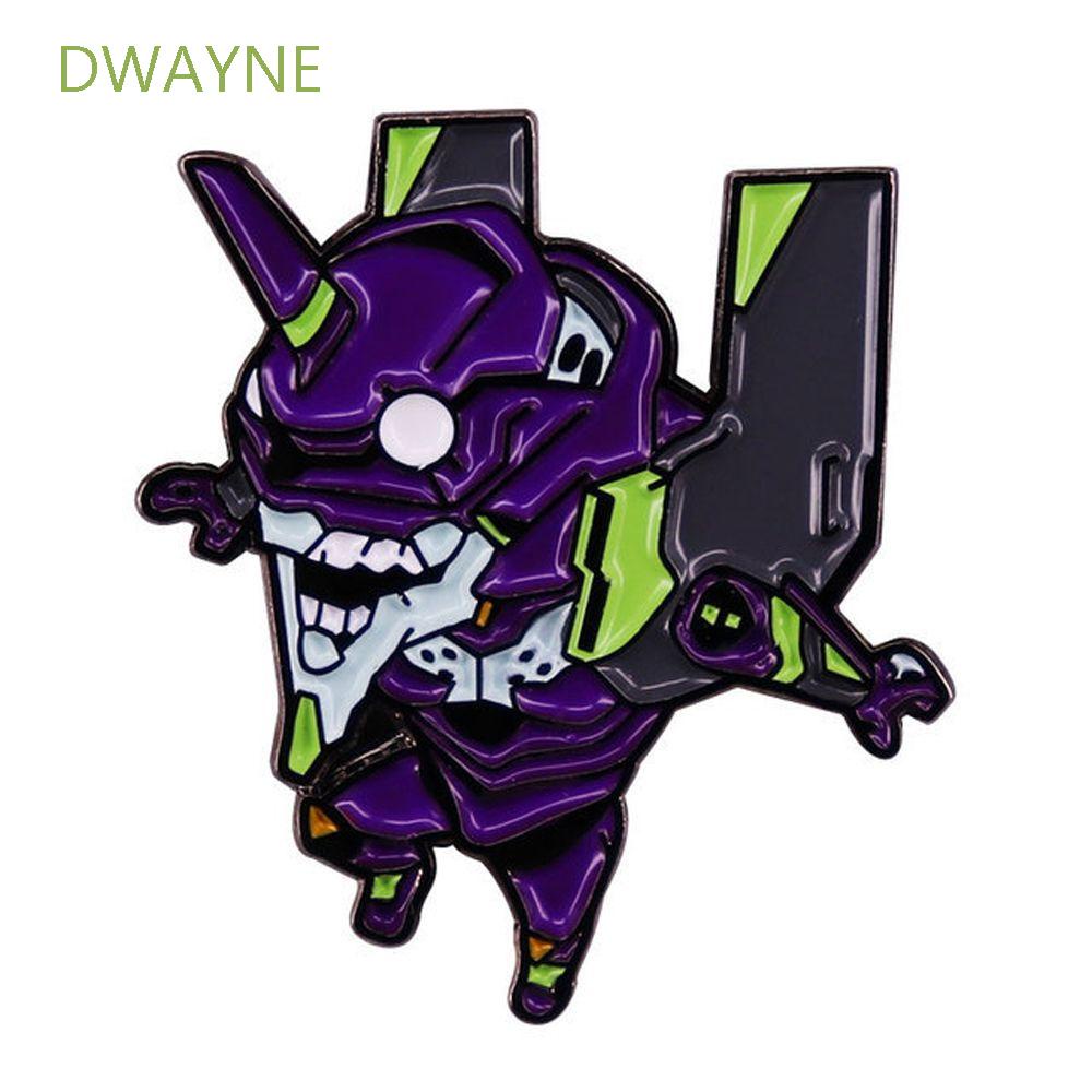 Ghim cài áo hình nhân vật hoạt hình Asuka Ayanami Rei sáng tạo