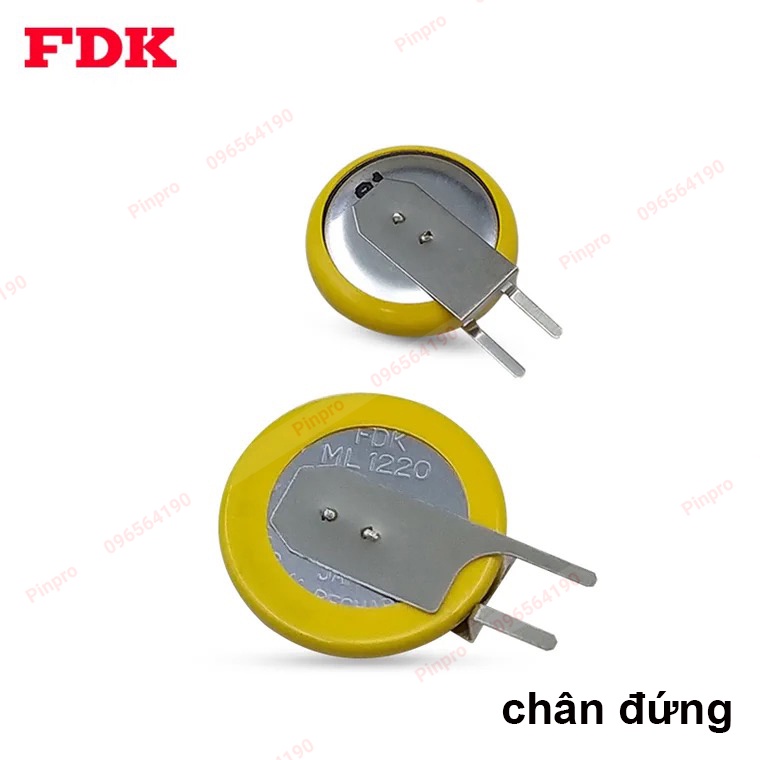 Pin sạc FDK ML1220 3V chính hãng 1 viên