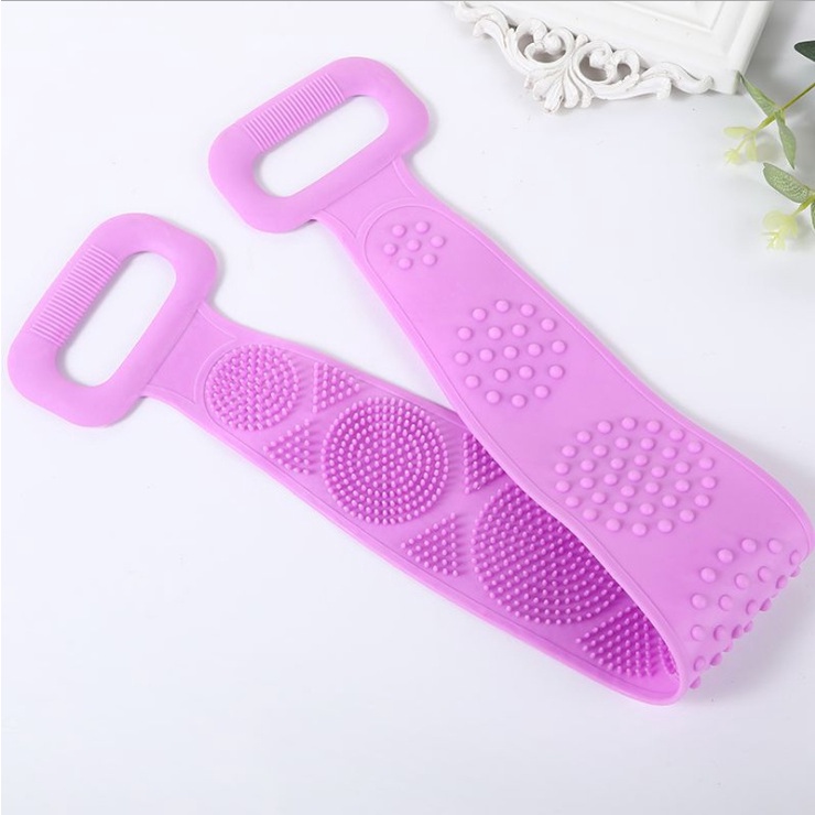 Dây Chà Lưng Massage Cơ Thể Khi Tắm Bằng Silicone Gai, Giúp Cọ Chà Toàn Cơ Thể Một Cách Dễ Dàng ĐỒ GIA DỤNG KAI KAI