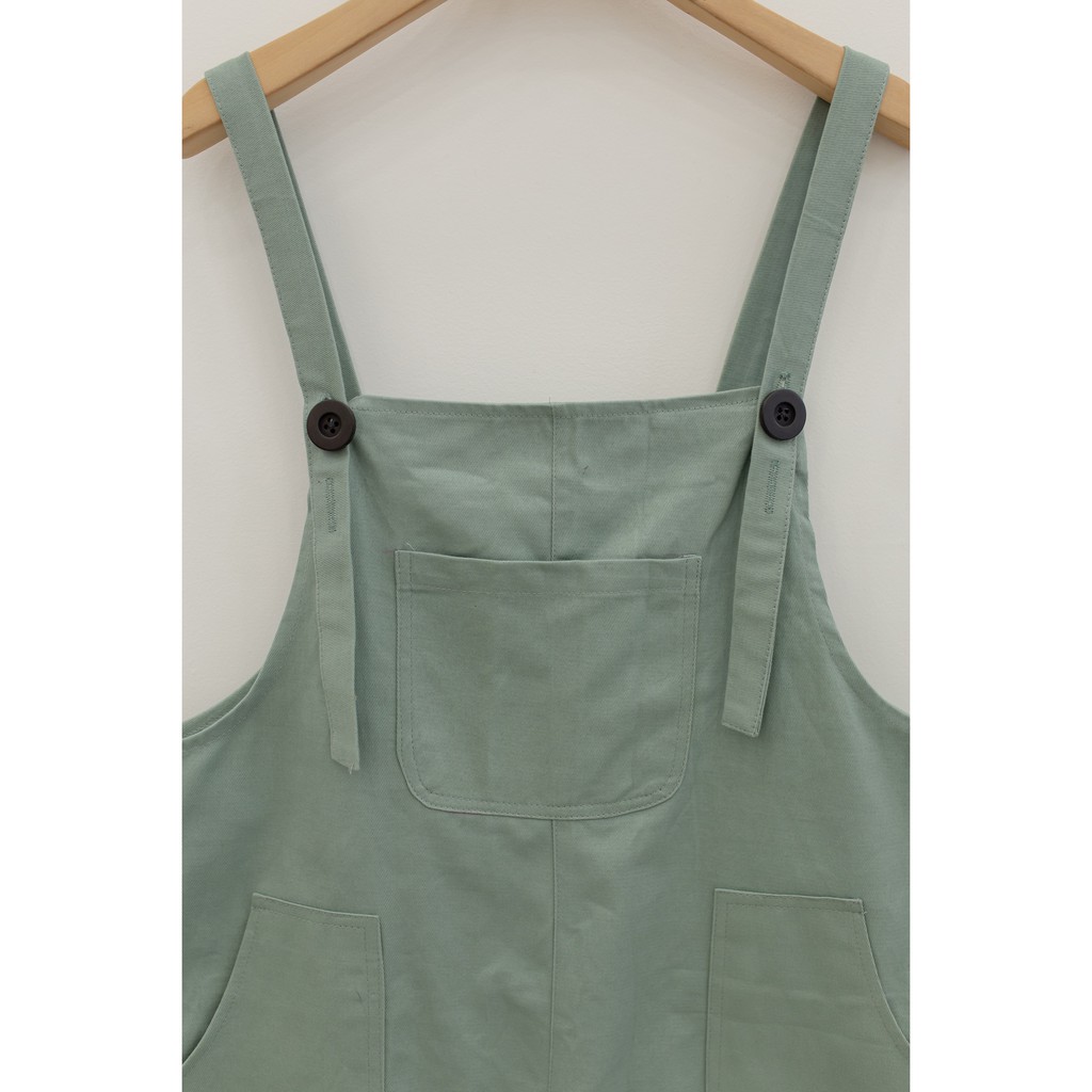 [ Miều ] Yếm quần ngắn nhiều màu Kaki Short Bib