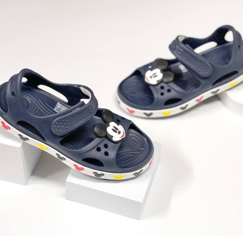 Giày Cross, Giày Nhựa Sandal Funclab Kid Chính Hãng Size 24 Đến 35 - Tặng 4 Jibbizt - Sấu Vui Vẻ