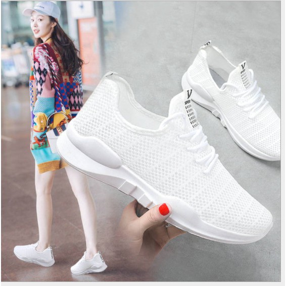Giày Thể Thao Nữ Dùng Cho Đi Làm-Chạy Bộ BB07T